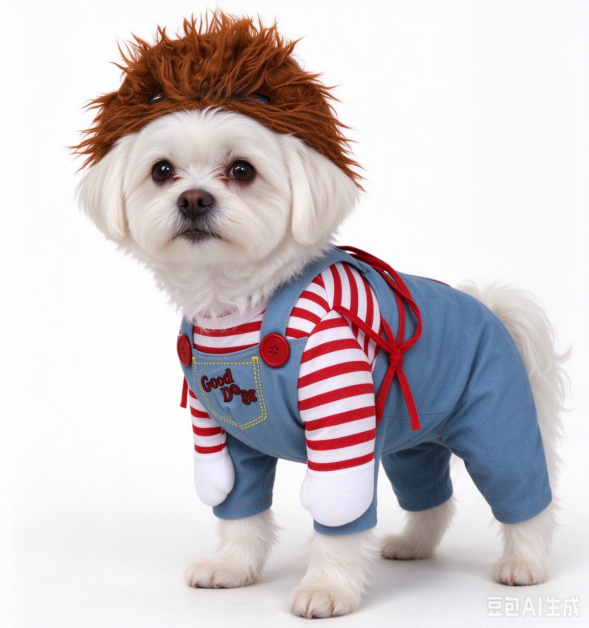 Dog Costume & Dog Clothes – Funny Dog Jumpsuit, Cute Pet Outfit for Small, Medium & Large Dogs
