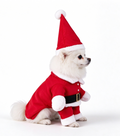 Santa Dog Costume – Christmas Dog Costume, Cute Santa Claus Outfit for Dogs, Festive Pet Christmas Outfit for Holiday Parties