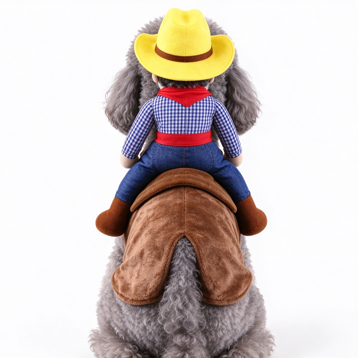 Cowboy Dog Costume | Funny Western Pet Outfit for Dogs & Cats