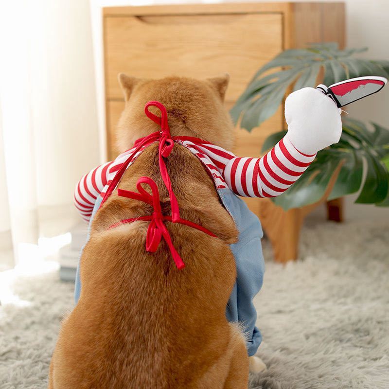 Dog Costume & Dog Clothes – Funny Dog Jumpsuit, Cute Pet Outfit for Small, Medium & Large Dogs